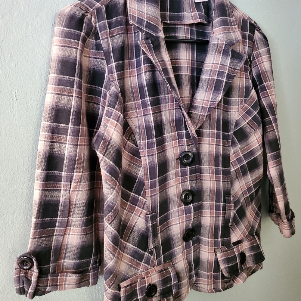 Cropped Fall Blazer - Picture 3 of 9